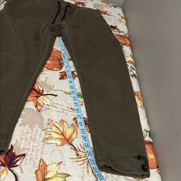 Zara Khaki Joggers with Drawstring - Picture 5 of 6